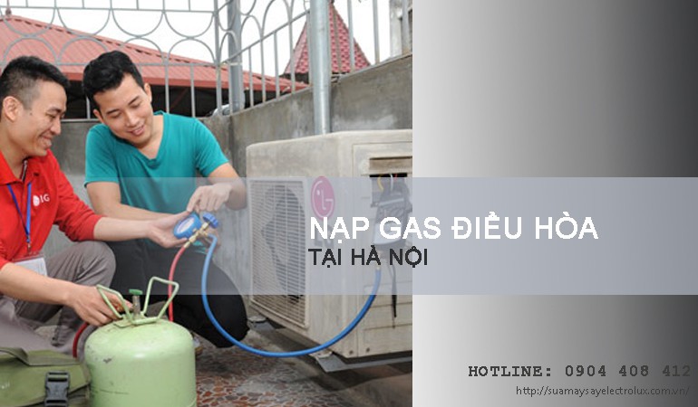 Nạp gas điều hòa tại Hà Nội