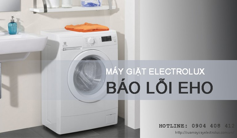 Máy giặt Electrolux báo lỗi EHO