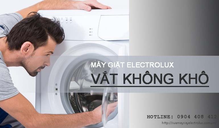 Máy giặt Electrolux vắt không khô